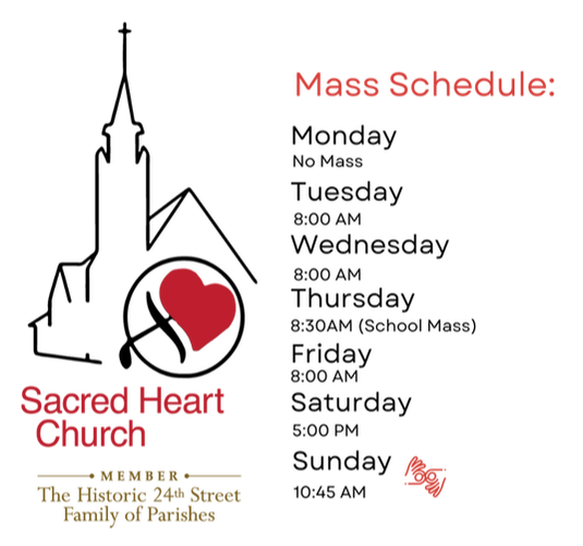 Sacred Heart Omaha Mass Schedule